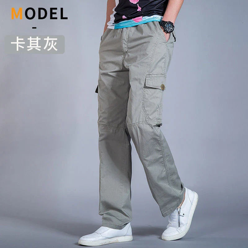 New Cargo Pants Men's Loose Straight Pants