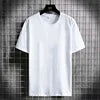 S-5XL Cotton T-shirt Men's Short Sleeved T-shirt Round Neck  Vintage T-shirt