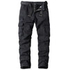 New Casual Straight Fit Cargo Pants for Man Cotton Relaxed Fit Cargo Pants Multi Pockets Outfit Regular Cargo Trousers Men