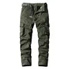 New Casual Straight Fit Cargo Pants for Man Cotton Relaxed Fit Cargo Pants Multi Pockets Outfit Regular Cargo Trousers Men