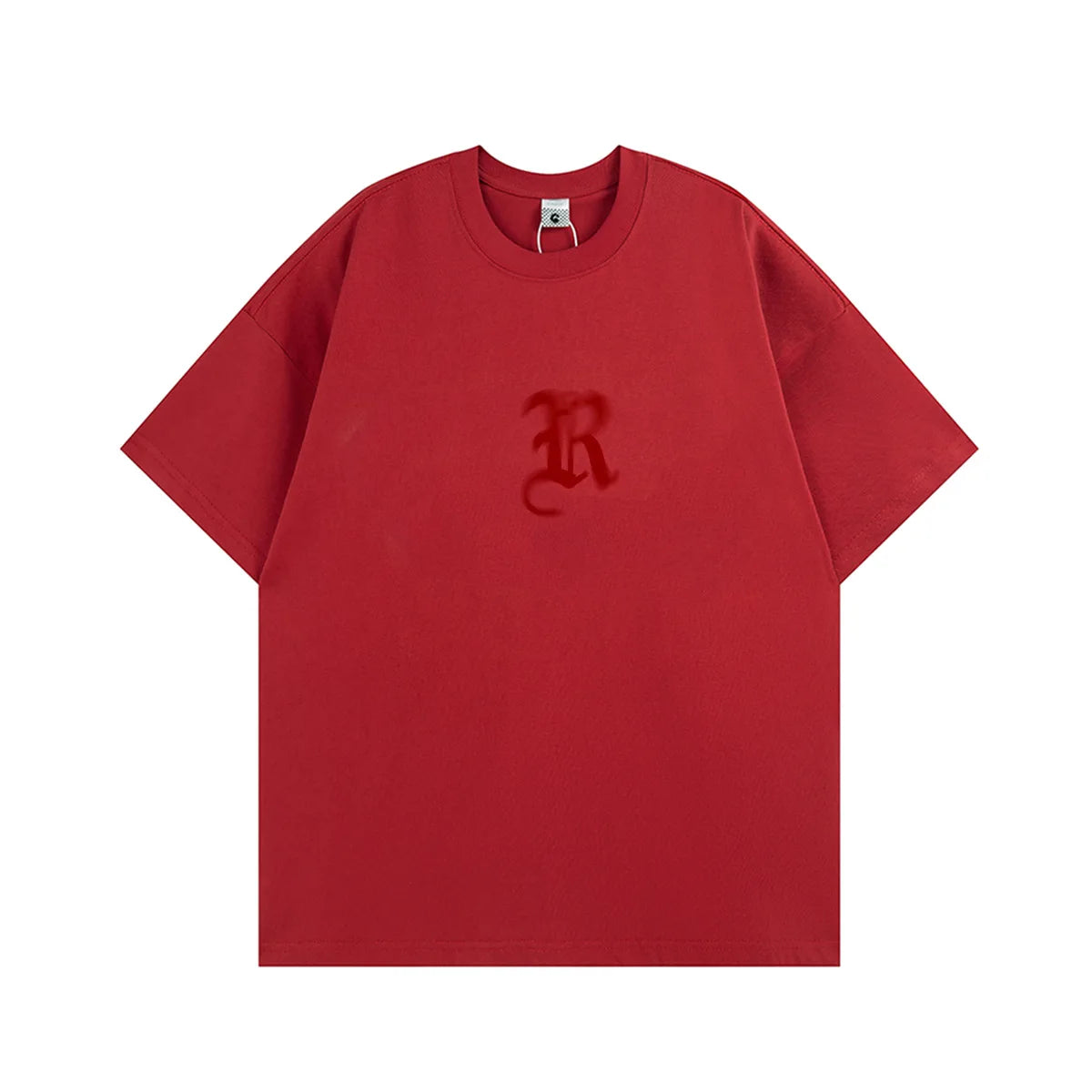 YUDI in Stock T-shirt Ringer 100% Cotton Oversized Streetwear Silk Screen Printing Logo Trendy Brand Men T Shirt