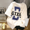 American Retro T-shirt 100% Cotton White European American High Street Loose Male and Female Couple Short-sleeved T-shirt