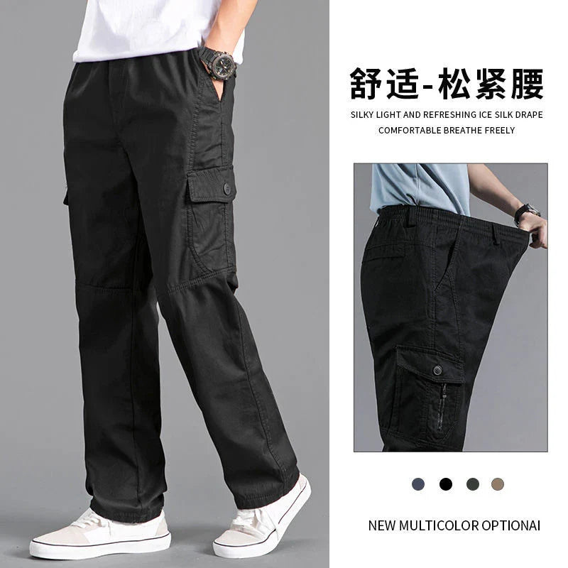 New Cargo Pants Men's Loose Straight Pants