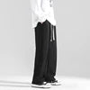 OEM Manufacturer High Quality Custom Logo Loose Blank Track Pants Drawstring Men Stacked Sweat Pants Man Jogger Pant