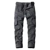 New Casual Straight Fit Cargo Pants for Man Cotton Relaxed Fit Cargo Pants Multi Pockets Outfit Regular Cargo Trousers Men