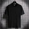 S-5XL Cotton T-shirt Men's Short Sleeved T-shirt Round Neck  Vintage T-shirt