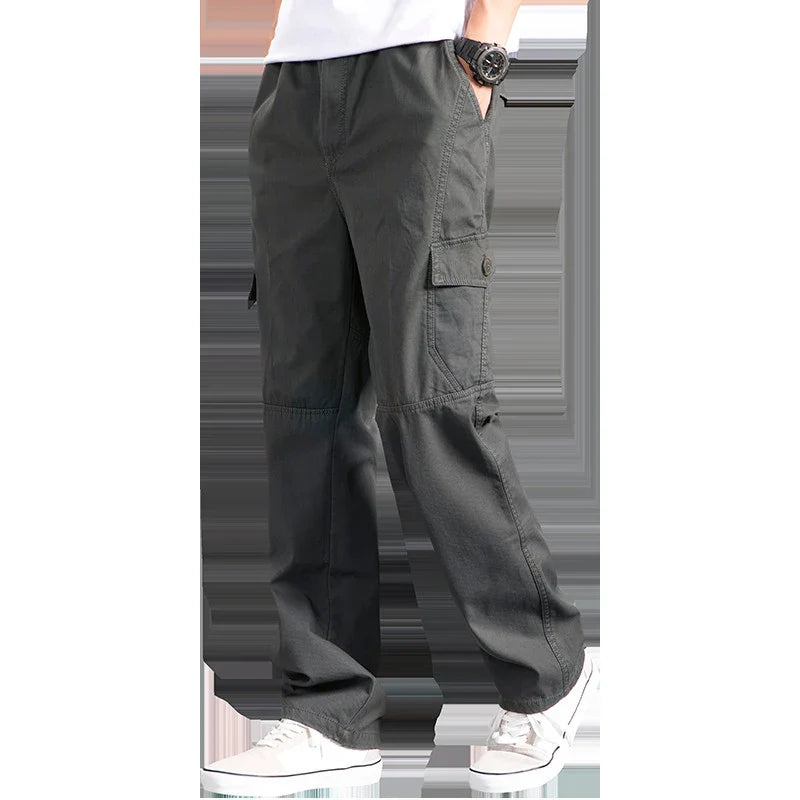 New Cargo Pants Men's Loose Straight Pants