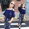 Girls Flower Chiffon Clothing Set