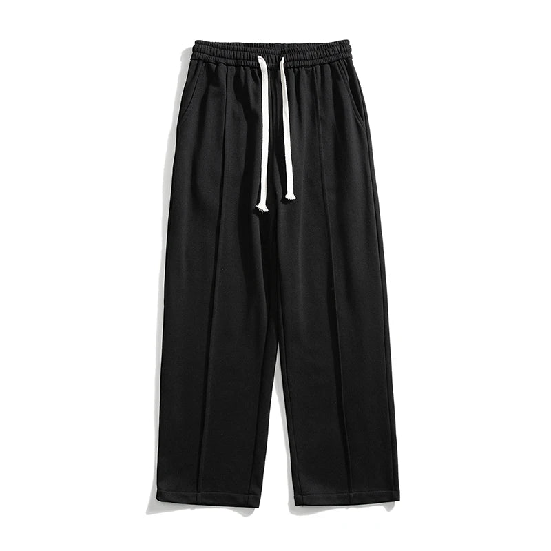 ANSZKTN Men Autumn Sweatpants Leisure Sports Loose  Pantalones Straight Shorts Casual Pants Sweatpants