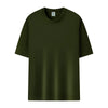 B953 Men's T-Shirts  Cotton  High Quality Sports T-Shirt Plain Color Extra Large Solid Color