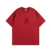 YUDI in Stock T-shirt Ringer 100% Cotton Oversized Streetwear Silk Screen Printing Logo Trendy Brand Men T Shirt