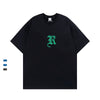 YUDI in Stock T-shirt Ringer 100% Cotton Oversized Streetwear Silk Screen Printing Logo Trendy Brand Men T Shirt