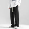 OEM Manufacturer High Quality Custom Logo Loose Blank Track Pants Drawstring Men Stacked Sweat Pants Man Jogger Pant