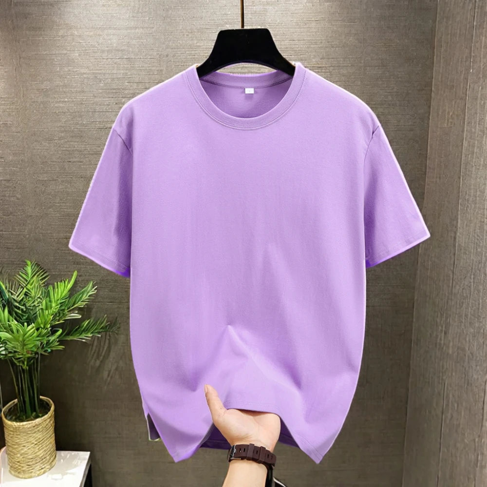 Blank Custom Heavyweight Crewneck Oversized Street Wear Tshirt for Men