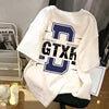 American Retro T-shirt 100% Cotton White European American High Street Loose Male and Female Couple Short-sleeved T-shirt