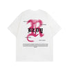 YUDI in Stock T-shirt Ringer 100% Cotton Oversized Streetwear Silk Screen Printing Logo Trendy Brand Men T Shirt