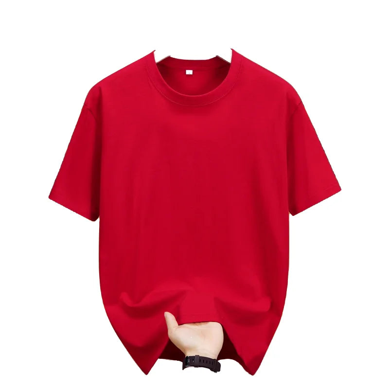 Blank Custom Heavyweight Crewneck Oversized Street Wear Tshirt for Men