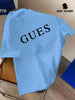 Men's Summer 100% Cotton Fashionable Casual Sports Loose Alphabet Pattern Print Round Neck Short Sleeve T-shirt Top
