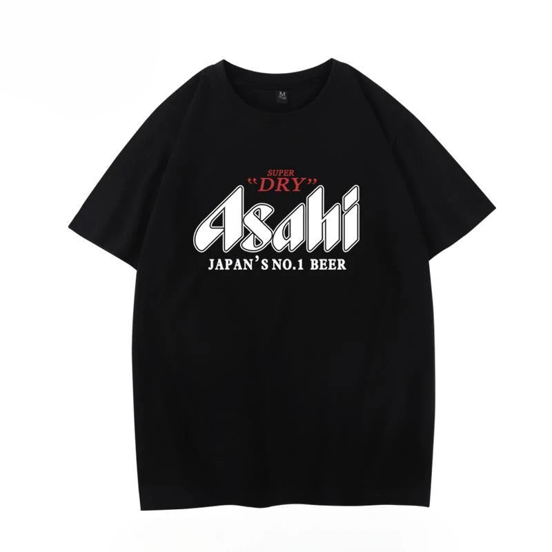 2025 New Summer Trend Brand Printed Cotton Short-sleeved T-shirts Men Women Loose Comfortable Sports Sweat-absorbing T-shirt