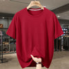 Men 11XL 12XL T Shirt Summer Casual Loose Big Size T-shirt Plus Size 9XL 10XL Tee Tops Black Short Sleeve Tshirt