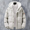 Winter Loose-fit Thickened Warm Cotton Coat Hood
