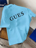 Men's Summer 100% Cotton Fashionable Casual Sports Loose Alphabet Pattern Print Round Neck Short Sleeve T-shirt Top