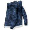 Spring Men's Windbreaker Loose Waterproof Hooded Coat Outdoor Leisure  Jacket Men's