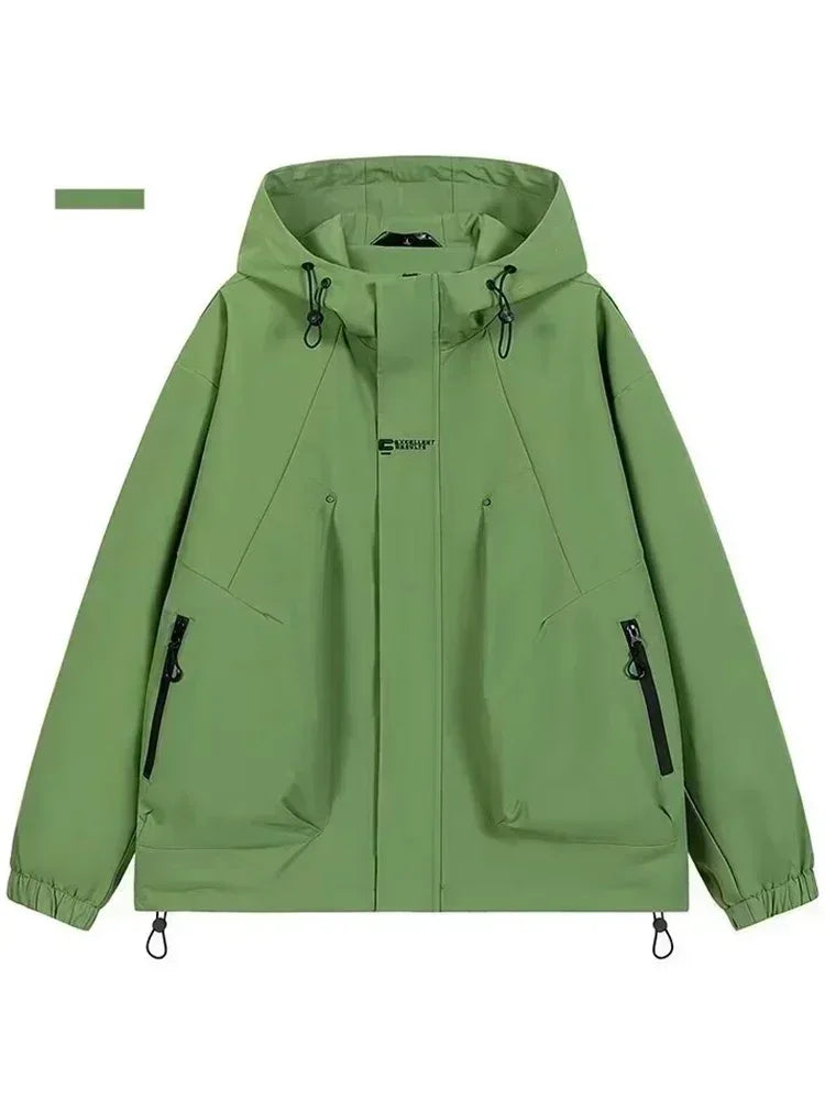 Autumn Outdoor Hooded Windbreaker Jacket