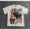 Men's Y2K T-Shirt Basketball Graphic Street Hip Hop Goth Summer Y2K Print Harajuku Short Sleeve Cotton Top Oversized T-Shirt Top