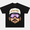 Men's Y2K T-Shirt Basketball Graphic Street Hip Hop Goth Summer Y2K Print Harajuku Short Sleeve Cotton Top Oversized T-Shirt Top