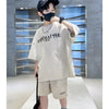 Boy Summer Clothes Fashion Short Sleeve Tracksuit