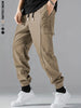 Men's Slacks, Spring and Autumn Thin Outdoor Pants, Youth Sportswear, Hiking Pants, Multi-Pocket Trousers