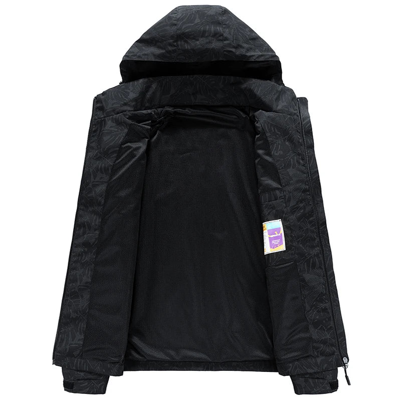 Jacket Mens Spring autumn New men jacket letter hooded Jackets casual coat