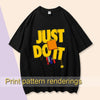 Black White Cotton Blank Men Clothing