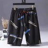 Shorts for Men Board Beach Swim Man Short Pants Bermuda Quick Dry Long Graphic Casual in Bulk Fashion Summer New Pant 2024 Thin