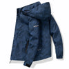 Spring Men's Windbreaker Loose Waterproof Hooded Coat Outdoor Leisure  Jacket Men's