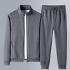 Men Set Large Size Fashion New Autumn Spring Suit Sweatshirt Sweatpants Male Tracksuit Jacket+pants Running Jogging Men's Set