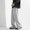 Loose Fit Joggers for Men Straight Wide Leg Pants Casual Drawstring Trousers Men Soft Comfortable Spring Fall Pants