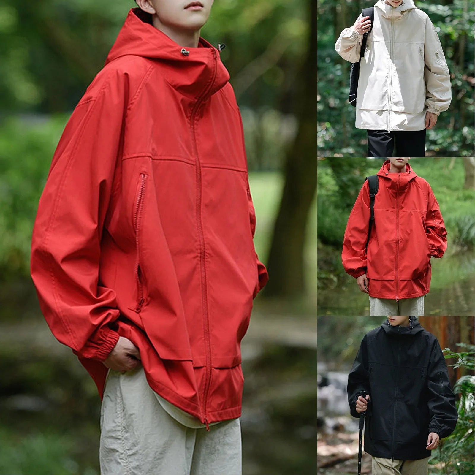 Outdoor Casual Windproof Top Coat