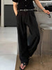 Linen Thin Casual Pants Men Summer New Sle Japanese Lazy Loose Drape Simple Pure Color Straight Leg Pants Breathable