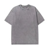 Earth Color Batik Old Retro T-shirt Washed Short Sleeves