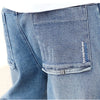 IENENS Spring Light Blue Children's Jeans Boy Denim Trousers Kids Clothes Baby Boys Elastic Waist Pants Slim Jeans For Boy