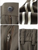 Spring Summer Casual Pant Men Elastic Waist Loose Casual Wide Leg Ankle-length Suit Pant Man Vintage Baggy Pants Trousers