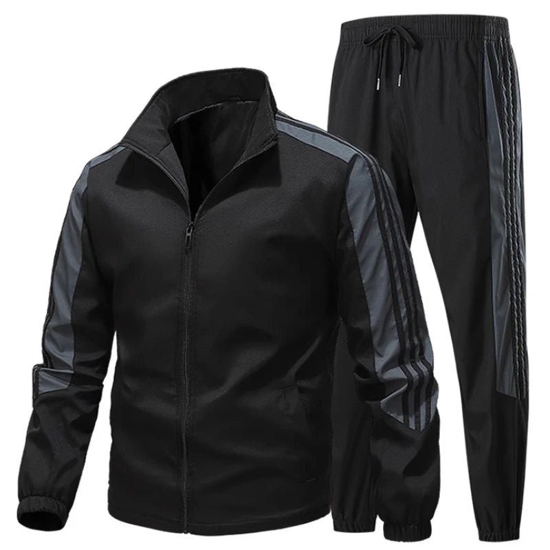 Quick Dry Jogger Running Set Quick-Dry Loose Fit Outdoor Training Tracksuits Men's Spring Sportswear Workout Sportsuits Clothing