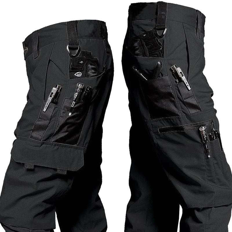 Men'S Tactical Pants, Durable Multi-Pocket Cargo Pants for Outdoor Construction Work, Hiking And Trekking, Casual Tactical Pants