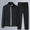 Men Set Large Size Fashion New Autumn Spring Suit Sweatshirt Sweatpants Male Tracksuit Jacket+pants Running Jogging Men's Set