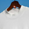 T-shirts Men 350gsm Cotton Solid Color Male Short-sleeved T-shirt Spring Summer Loose Bottoming Shirt Casual T Shirts
