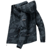 Spring Men's Windbreaker Loose Waterproof Hooded Coat Outdoor Leisure  Jacket Men's