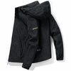 Jacket Mens Spring autumn New men jacket letter hooded Jackets casual coat