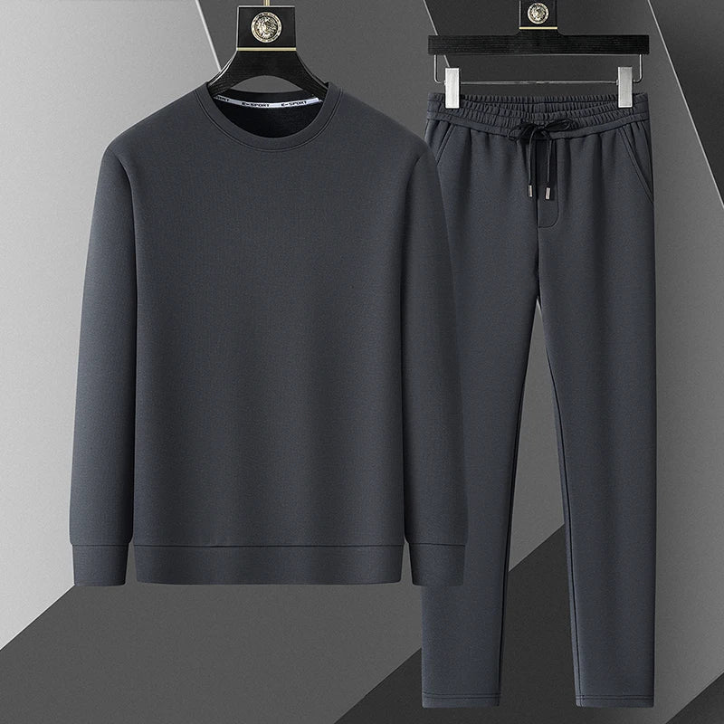KENNY (Tops and Pants) Casual Sports Two-piece Suit 2025 New Spring and Autumn Fashion Long Sleeves Men's Clothing Man Sets Gym